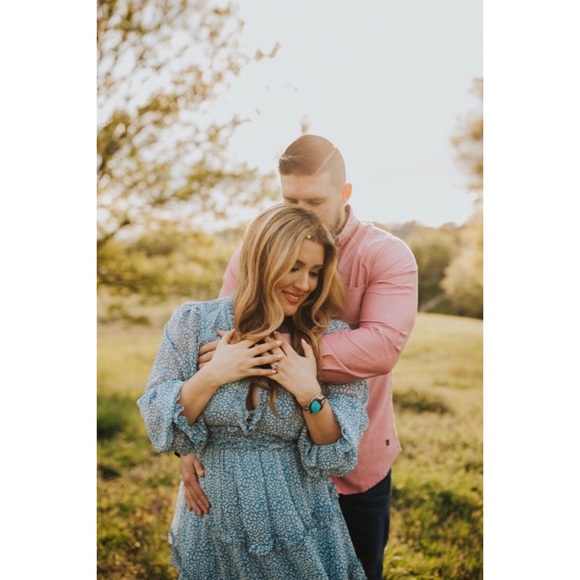 ASO Brittany Cartwright from Vanderpump Rules & TikTok Star Tinx Blue Mini Dress - Picture 15 of 17